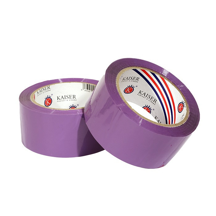 چسب پهن کایزر مدل SK158 عرض 5 سانتی متر (بنفش رنگ)