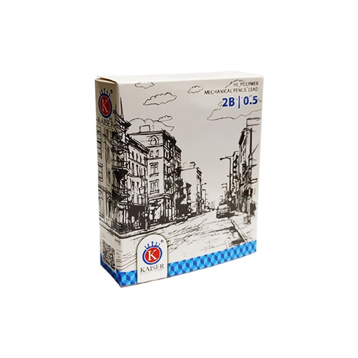 نوک مداد نوکی 0.5 میلی متری کایزر مدل SK250بسته 12 عددی
