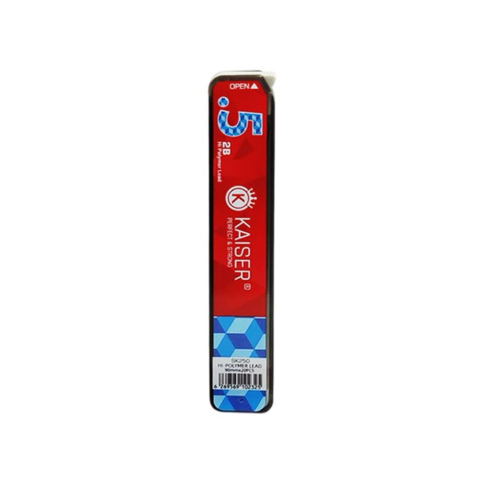نوک مداد نوکی 0.5 میلی متری کایزر مدل SK250بسته 12 عددی