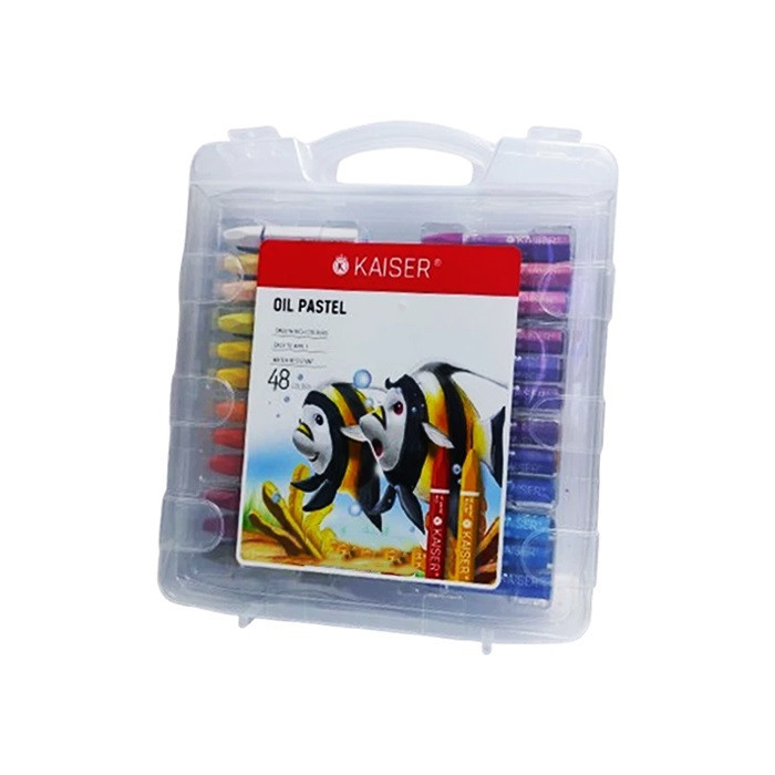 پاستل 48 رنگ کایزر مدل SK464