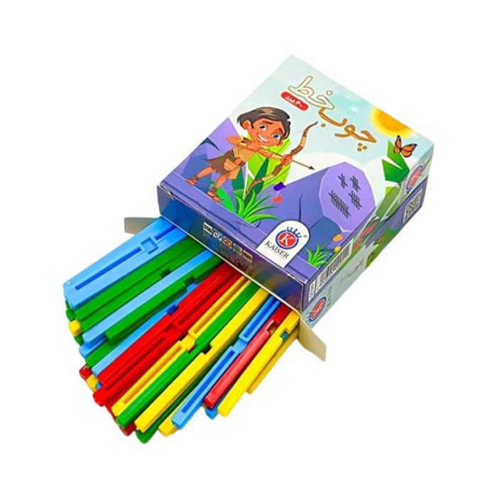 چوب خط آموزشی کایزر مدل SK525 (مجموعه 60 عددی)