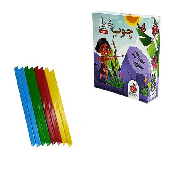 چوب خط آموزشی کایزر مدل SK525 (مجموعه 60 عددی)