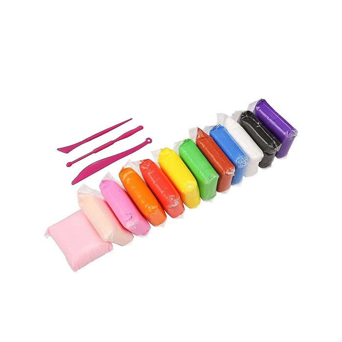 خمیر بازی کلی مجموعه 12 رنگی